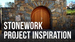 STONEWORK project inspiration | Stone building ideas | Reconstruction of the villa