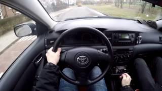 Toyota Corolla '04 1.4 97 HP POV TEST DRIVE | AUTO START