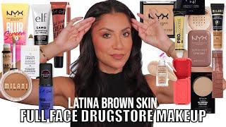 LATINA BROWN SKIN MAKEUP + COLOR CORRECTING & STEP BY STEP LAYERING *oily skin*| MagdalineJanet