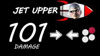 JET UPPER 101 DAMAGE WITHOUT HEAT | BRYAN TEKKEN 8 | EASY MAX COMBO | WALL COMBO | FB2