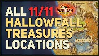 All Hallowfall Treasures Location WoW