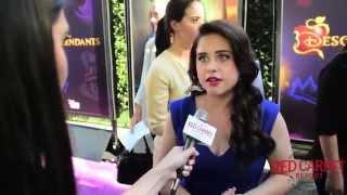 Brenna D'Amico "Jane" at the premiere of Disney Channel's "Descendants" #DisneyDescendants