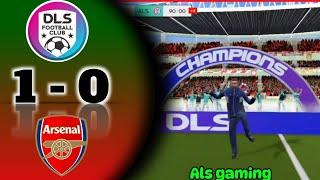 Arsenal vs Als FC in dls24 #fifa #everyone #football #new #gaming #goals #soccer