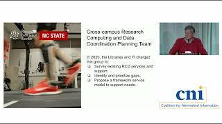 Facilitating Research Computing and Data Support at North Carolina State University