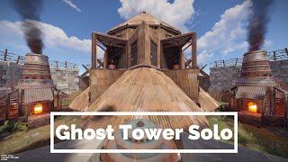 Лучший Анти-Рейд Дом Для Соло Игрока в Раст 2024 "Ghost Tower Solo". (Гайд)