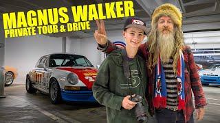 Magnus Walker Private Tour of Urban Outlaw Car Collection at the Petersen Museum & Rally.