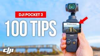 DJI OSMO POCKET 3 | 100 TIPS TRICKS & HIDDEN FEATURES!!