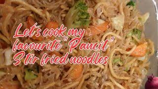 LET'S COOK MY FAVOURITE "PANCIT" STIR FRIED NOODLES