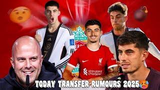 TODAY TRANSFER RUMOURS KAI HAVERTZ JUST MOVE ON LIVERPOOL'S 100M DEAL DONE ARSENAL ANNOUNCED️