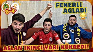 ALANYASPOR 0-4 GALATASARAY // FANATİK FENERLİ ÇILDIRDI !! #galatasaray