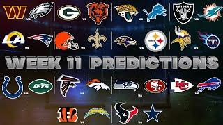 NFL Week 11 Predictions