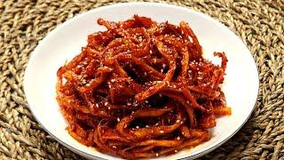 진미채볶음 이렇게 드셔보세요 진미채볶음 맛있게 만드는 방법 무침요리 볶음요리 진미채요리 밑반찬요리 진미채볶음요리 진미채무침요리 진미채볶음 만드는법 진미채볶음 만드는 방법 황금레시피
