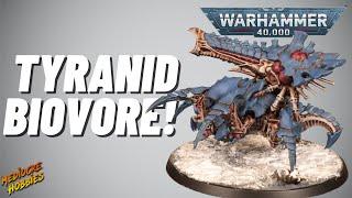 How to paint the Biovore for Tyranids in #new40k!