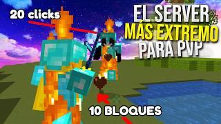 Encontré EL SERVER más EXTREMO en Minecraft PvP 2024!! 