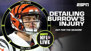  Joe Burrow OUT for season, NFL investigating injury report compliance | NFL Live