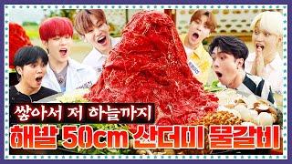 [ENG]  EP.10-2 순수 100% 고기로 쌓아올린 8월의 크리스마스 물갈비 트리. 온앤오프(ONF) 맛나게 먹고 활동 대박 나길 기원해~