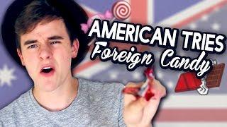 American Tries Foreign Candy