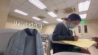 A Week at Uni | feu shs, humss, ftof classes, studying in the Philippines  | @izzysarchives