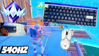 Made68 PRO unboxing + ASMR Unreal Ranked  Satisfying Keyboard Fortnite 540 FPS Smooth 4K