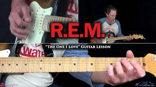 R.E.M. - The One I Love Guitar Lesson