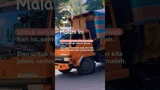 Truk Fuso Oren Ditanjakan Sitinjau Lauik #udo21