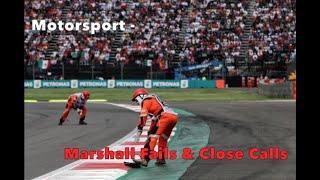 Motorsports - Marshal Fails & Close Calls