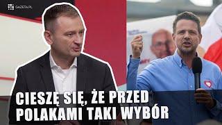 W wyborach prezydenckich w 2025 roku zagłosuję na Trzaskowskiego, a nie na Hołownię