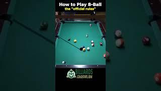 HOW TO PLAY 8 BALL … The “Official Rules” of Pool