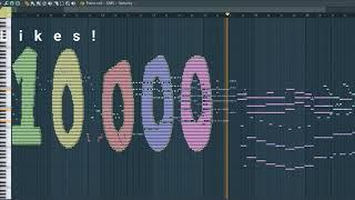 What 10K Subscribers Sound Like - MIDI Art