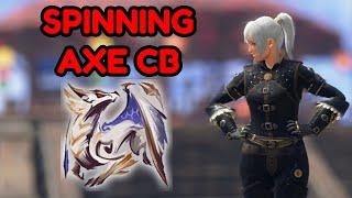 Fighting Primordial With Spinning Axe In Monster Hunter Sunbreak