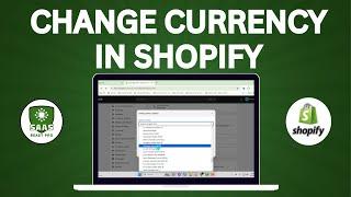 How to Change Currency in Shopify