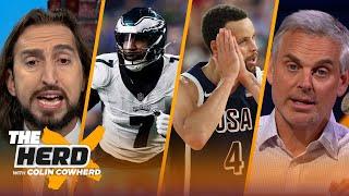 Stephen Curry leads USA to Gold, LeBron James is Olympics MVP, Jets won’t trade Reddick | THE HERD