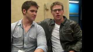 Zach Roerig & Steven McQueen.- The Vampire Diaries - EYECON Interview