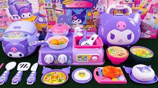 86 Minutes Satisfying With Cute Purple Kuromi Kitchen Toy Set  Toy Unboxing ASMR