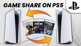 How to Game Share on PS5! (EASY) (2024) | SCG