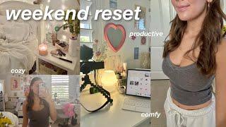 weekend reset vlog ️