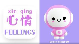 Feelings/Emotions in Mandarin Chinese | 中文心情 | Talking Flashcards in Mandarin Chinese | 心情词卡