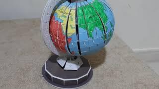 Children's activity/Globe puzzle/Know your planet/Simple globe model/Fun learning our Earth.