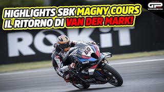 Highlights Gara 1 SBK a Magny Cours: il ritorno di van der Mark!