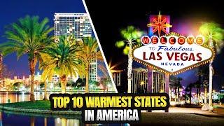 Top 10 Most Affordable Cities in the US with Warm Weather | Warm States in USA