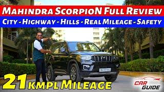 21.1 kmpl Mileage wali 4x4 SUV - Mahindra Scorpio-N Full Drive Review with Real Life Mileage