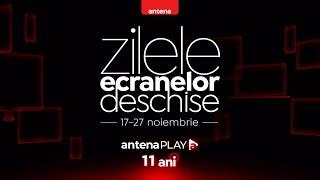 Au început Zilele ecranelor deschise în AntenaPLAY!