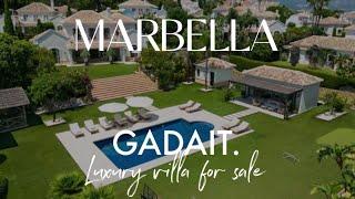 For Sale a Luxury villa with pool in Marbella