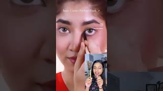 Let’s try this Viral Kajal Inner Corner hack | GlowwithKajal #makeuphacks #viralmakeuphacks