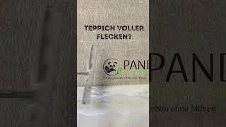 PANDA Teppichreinigung | TEPPICH VOLLER FLECKEN?