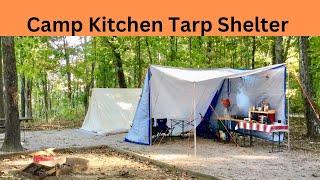 Tarp Kitchen Shelter