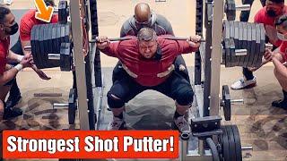 World’s Strongest Shot Putter!