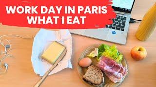 French Diet at my Office on a Work Day in Paris - French Woman What I Eat in a Day