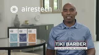 NFL Legend Tiki Barber Partners with Aires Tech