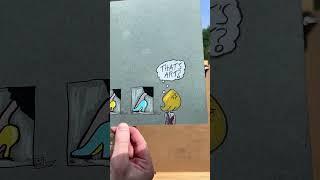 An Artist Puts His Art on His Easel No.20 (That’s Art?: 2022 Gallery Series).